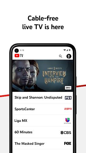 YouTube TV: Live TV & more 螢幕截圖 0