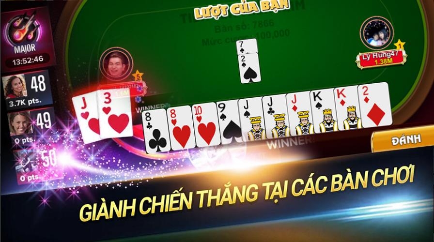 Vip777 Phỏm: Tá Lả Online Captura de pantalla 1