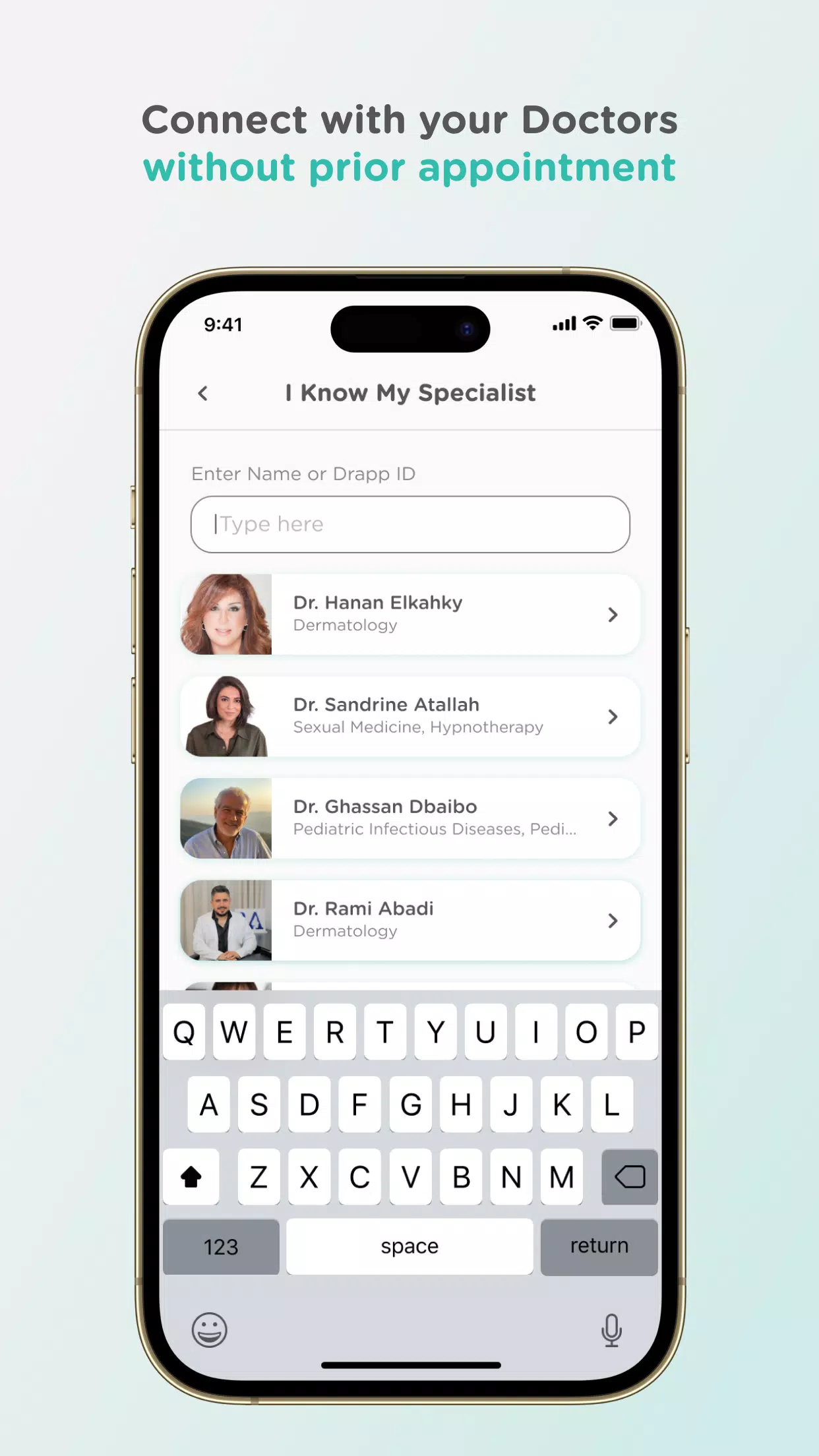 DRAPP –Telehealth Made Easy Capture d'écran 2