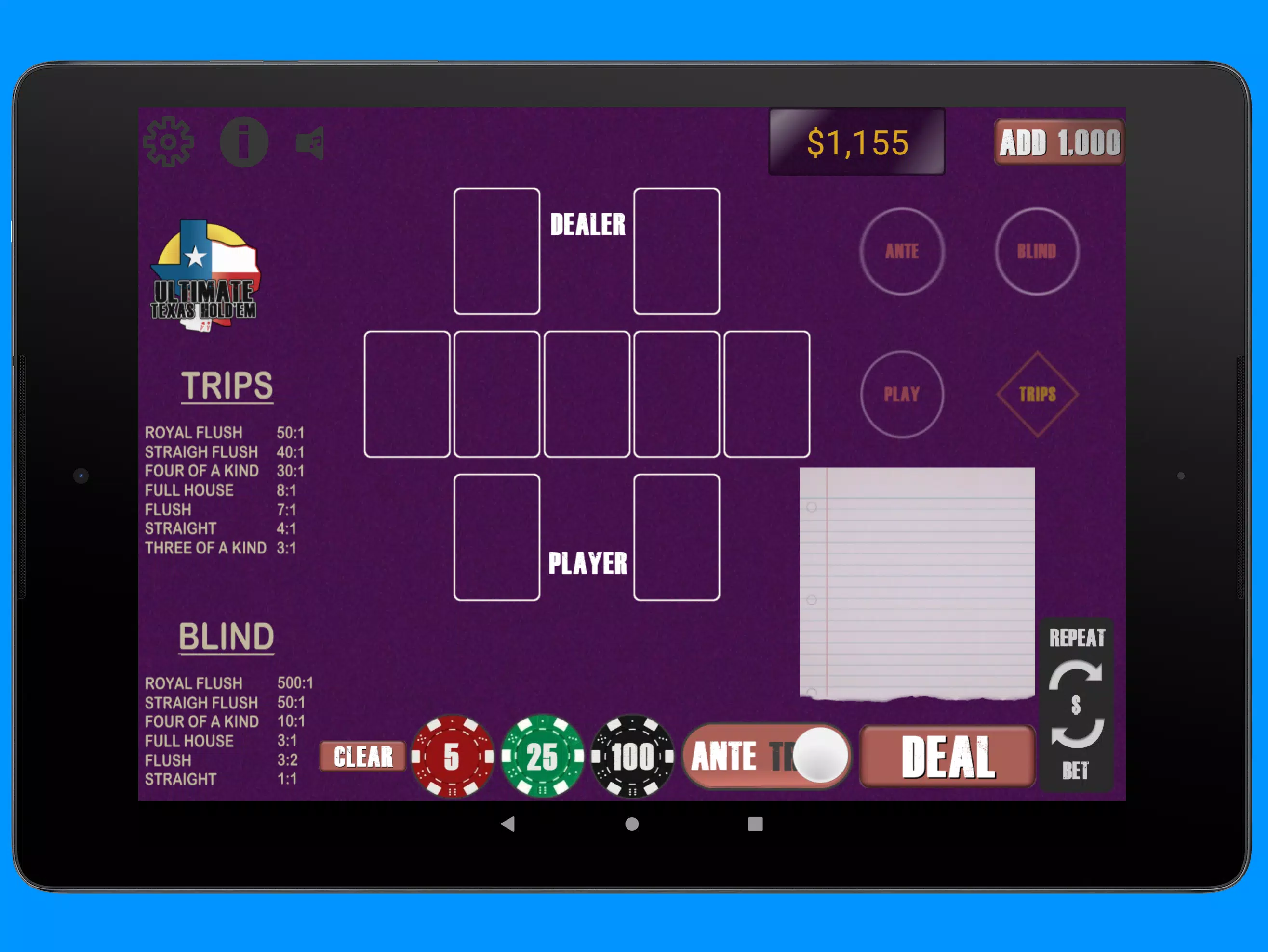 Texas Ultimate Holdem スクリーンショット 3
