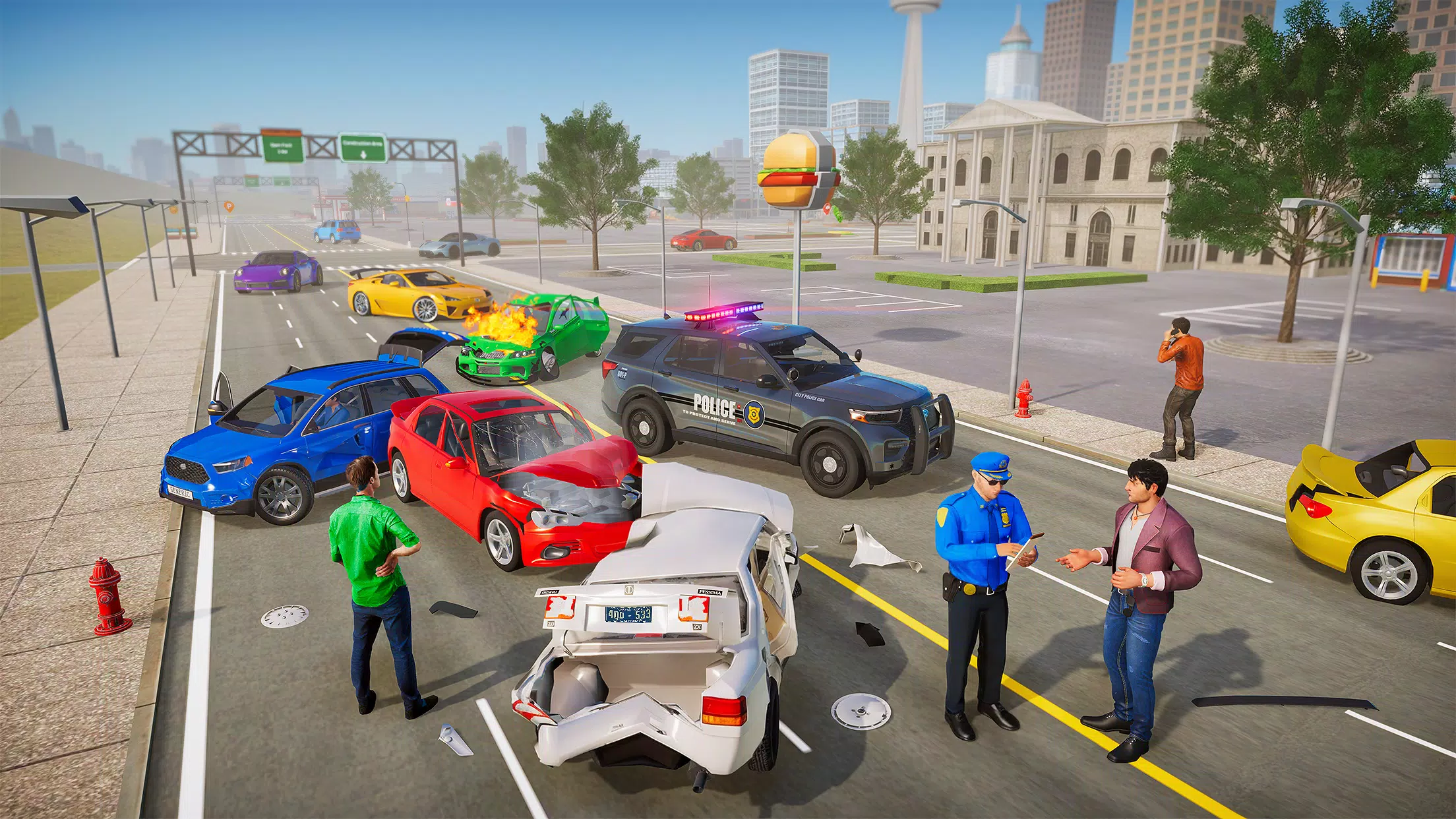 Openworld Police Cop Simulator Capture d'écran 2