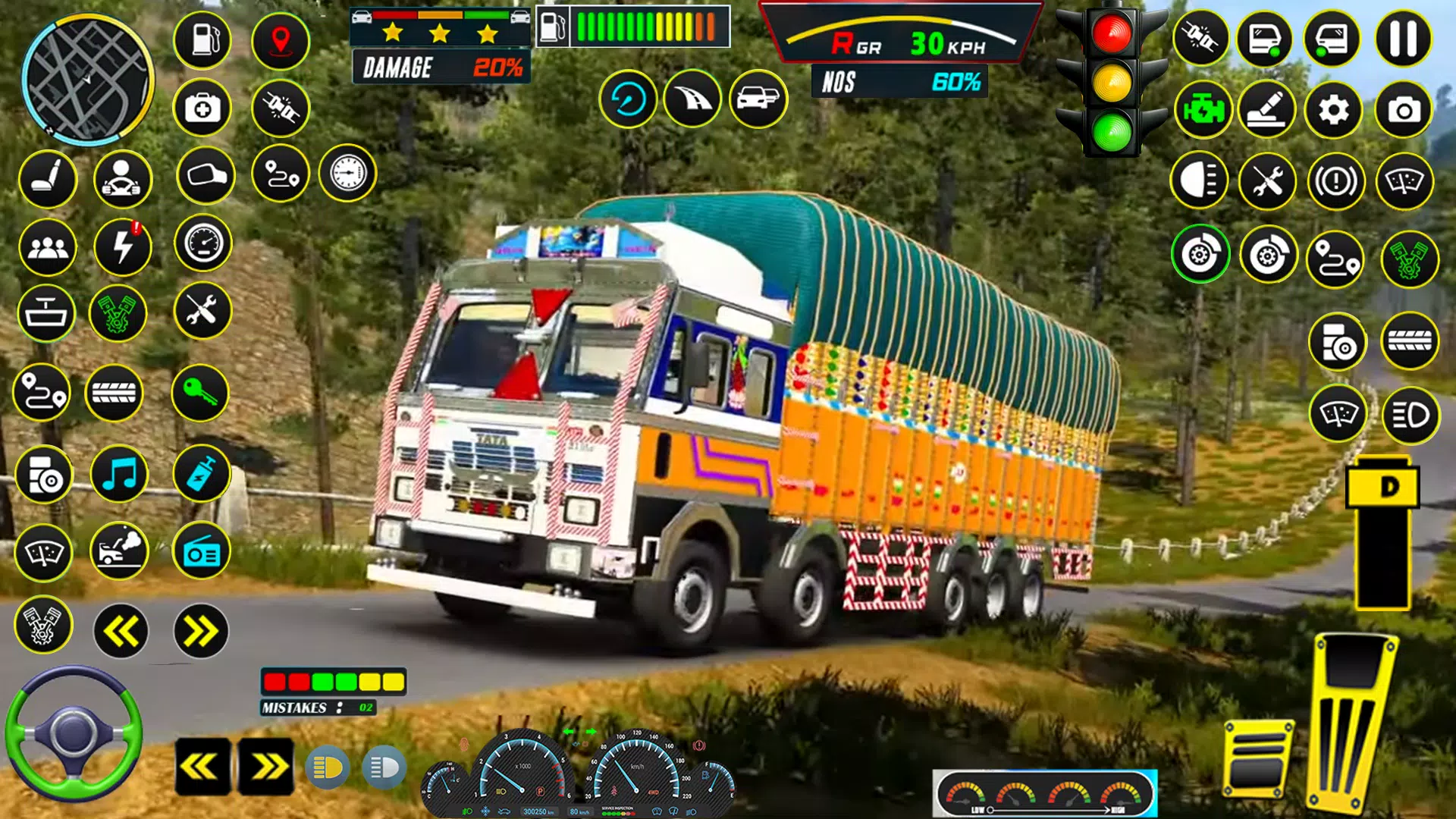 Indian Larry Truck Driving 3D Tangkapan skrin 1