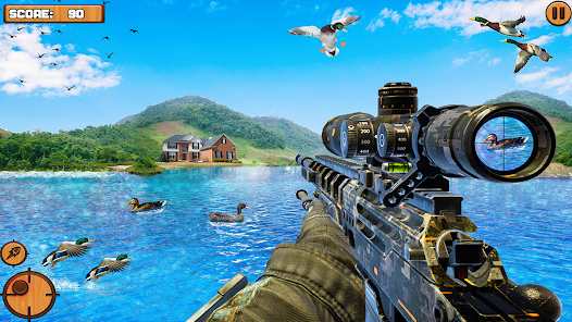 Ultimate Duck Hunting 2020 : Wild Bird Hunter Schermafbeelding 2