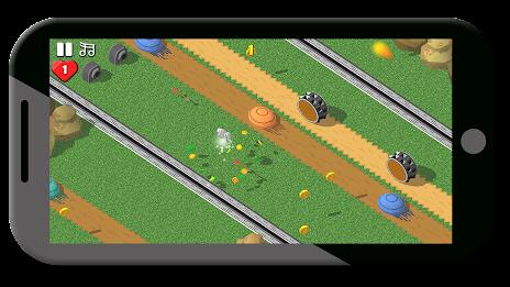Crossy the road: Cross street 螢幕截圖 0