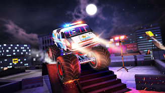 Mega Truck Rooftop Stunt Games应用截图第3张