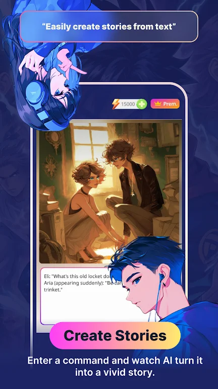 Comickey - AI Comic Maker ภาพหน้าจอ 1