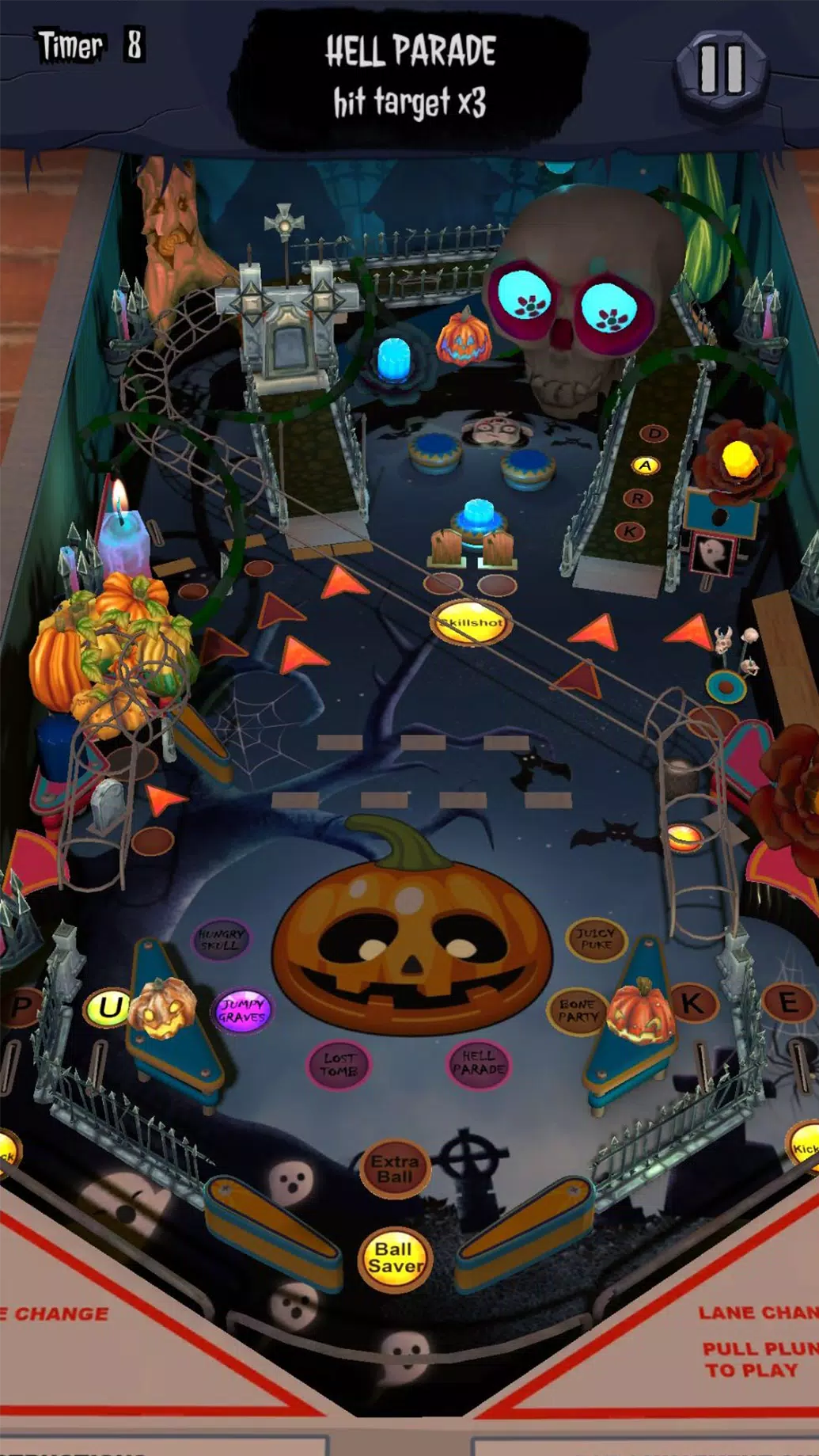 Halloween Pinball Capture d'écran 1