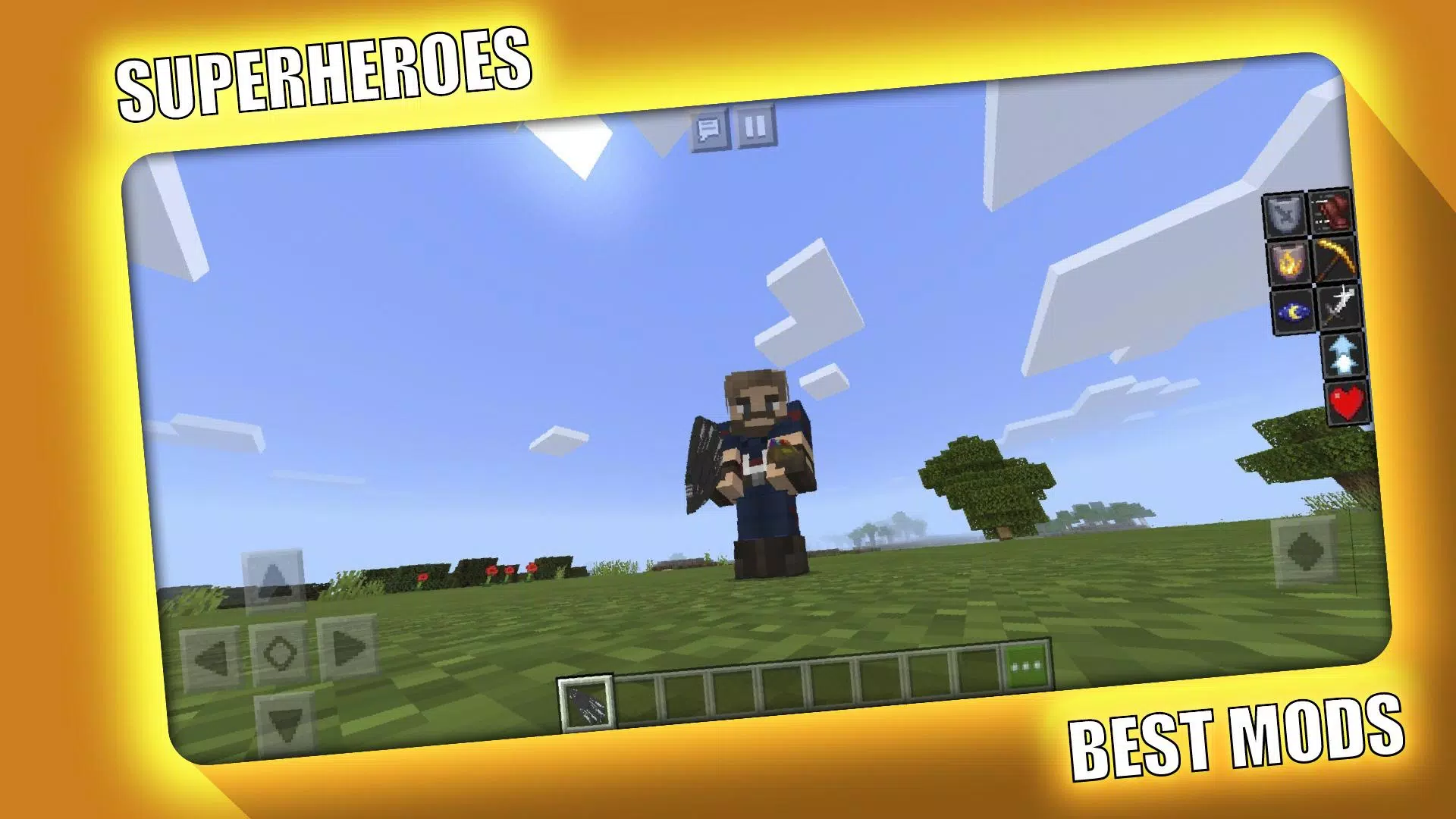 Superheroes Mod for Minecraft  スクリーンショット 2