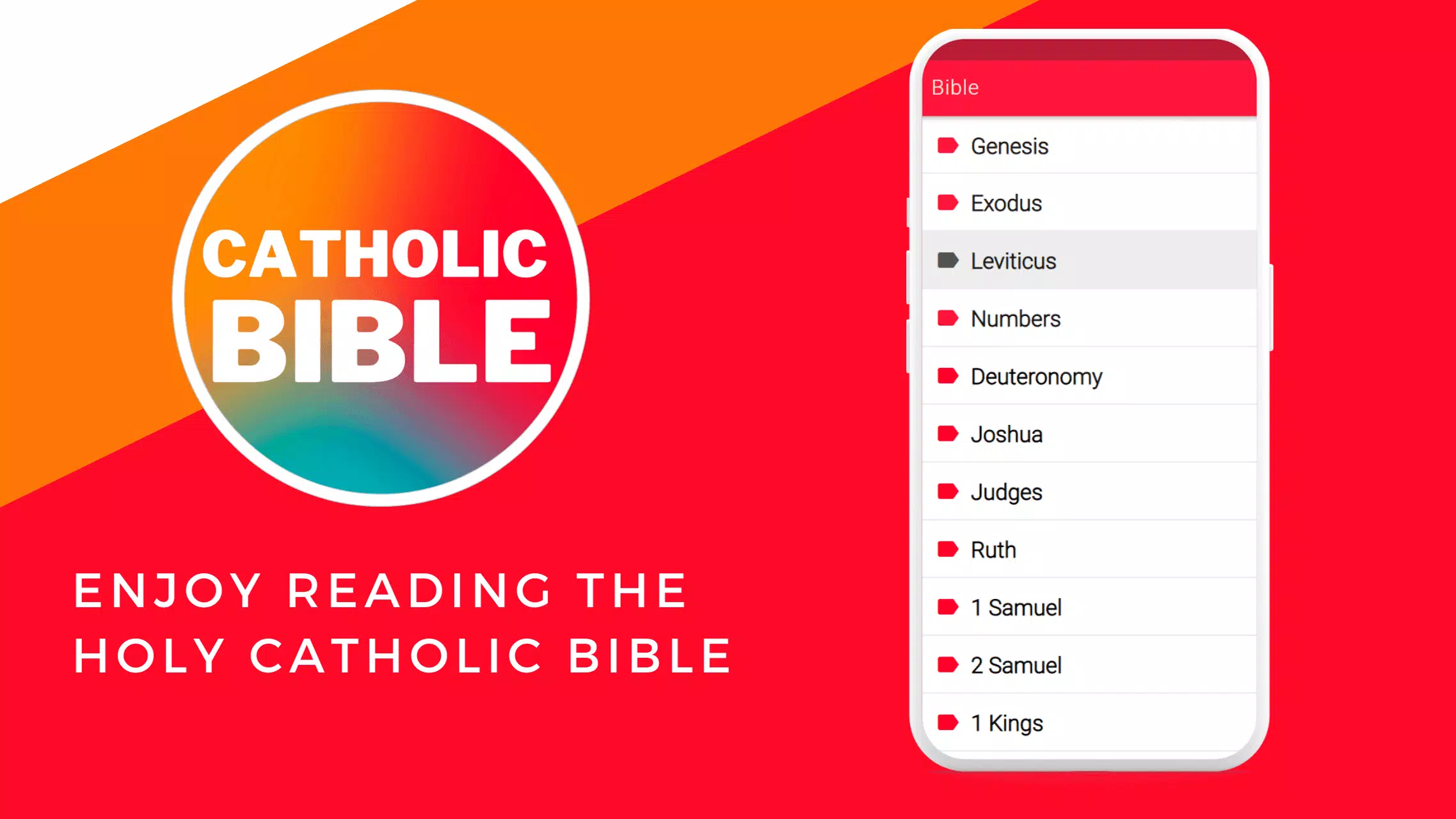 Catholic Bible Offline Capture d'écran 1