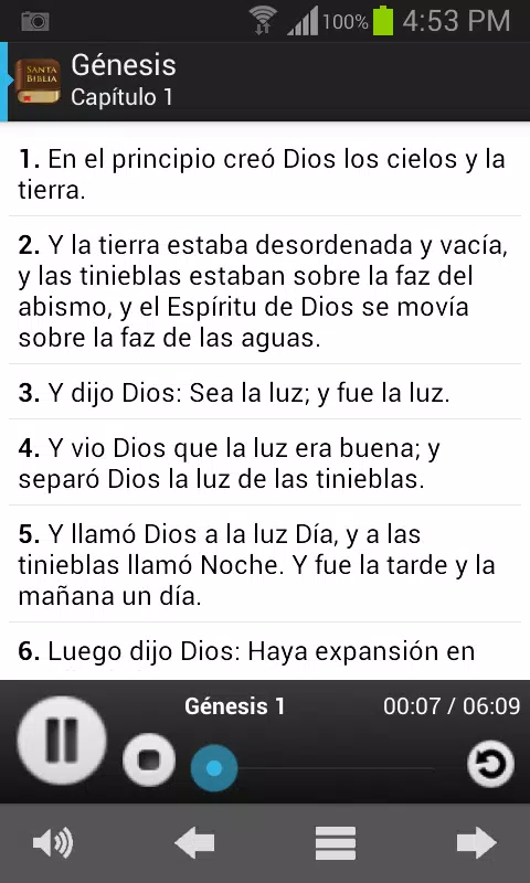 Santa Biblia Reina Valera 螢幕截圖 1