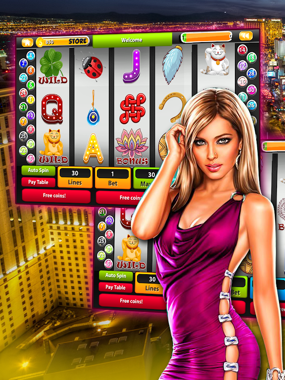 Lucky Vegas Slots - Free Vegas 螢幕截圖 2