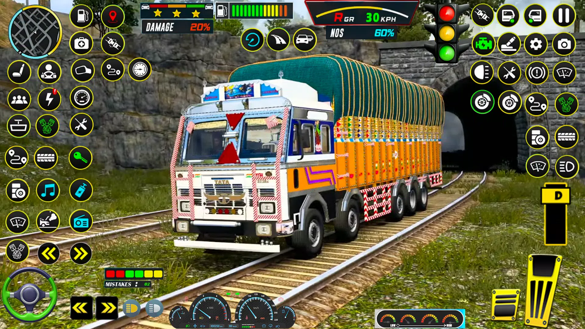 Indian Larry Truck Driving 3D Tangkapan skrin 3