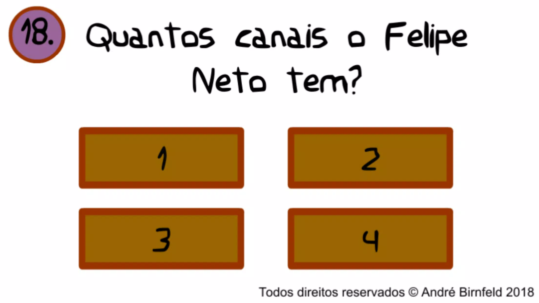 Gênio Quiz Felipe Neto スクリーンショット 1