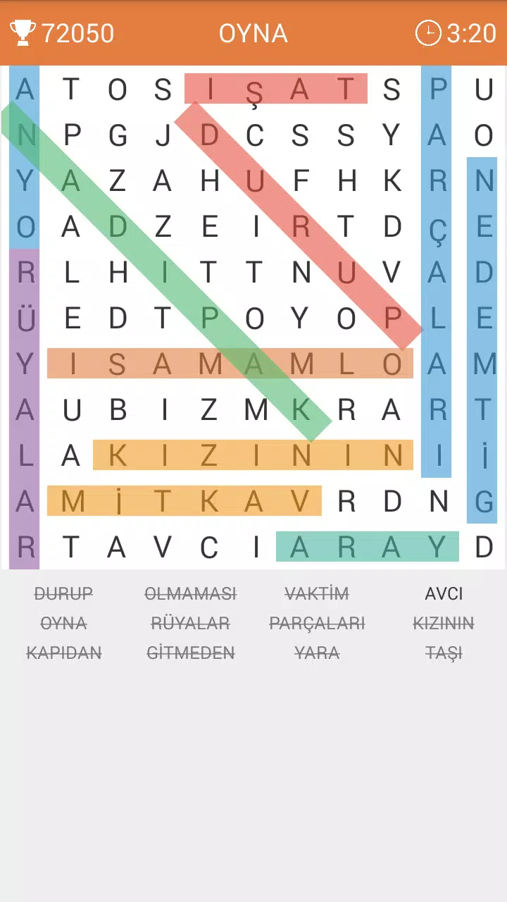 Schermata Kelime Bulmaca 1