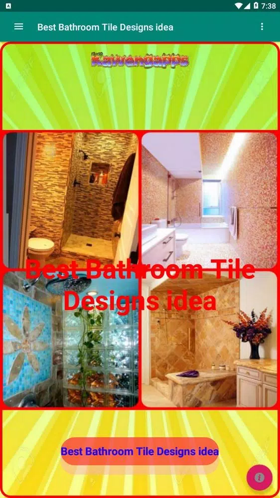 Best Bathroom Tile Designs ide 螢幕截圖 0