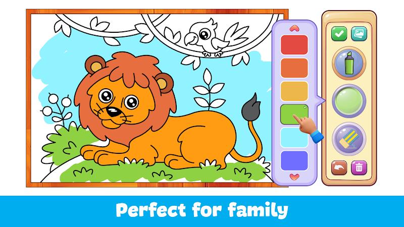 Kids Coloring Game Color Learn Captura de tela 2