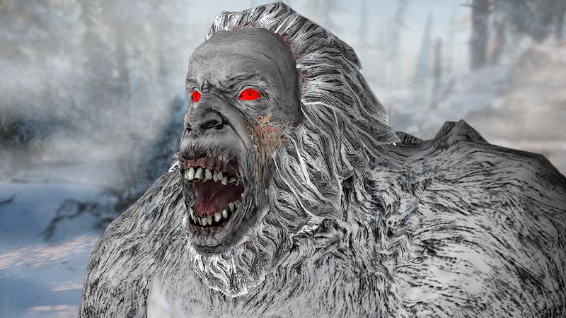 Bigfoot Yeti Hunt & Survival 螢幕截圖 0