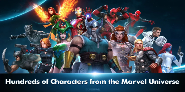 <p>In diesem Spiel können Sie mehr als 20 verschiedene Marvel-Superhelden steuern und als diese spielen. Zunächst schaltet das Spiel Iron Man, Black Widow und Captain America frei. Allerdings werden Sie irgendwann andere Marvel-Charaktere wie Spider-Man, Venom, Kingpin, Guardians of the Galaxy, Thanos und mehr freischalten. Das Spiel ermöglicht es Ihnen, ein Team dieser Helden zusammenzustellen, um gegen die mächtigsten Schurken zu kämpfen und das Universum um jeden Preis zu schützen. Insbesondere können Sie die einzigartigen Fähigkeiten Ihres Charakters entfesseln, um verschiedene Missionen im Spiel zu gewinnen. </p>
<p><strong>Beeindruckende Grafik</strong></p>
<p> Grafisch ist „MARVEL Future Fight“ eines der außergewöhnlichsten Spiele seiner Art. Das Aussehen der Charaktere ist sehr cool und die Kostüme sind die gleichen wie im echten Film. Die Action ist flüssig und ermöglicht es den Spielern, wirklich in die Marvel-Welt einzutauchen. Mit anderen Worten: Das Spielen dieses Spiels ist wie das Anschauen eines Marvel-Thrillers. Neben der Welt der magischen Effekte, in die die Spieler in diesem Spiel eintauchen, werden Sie auch die beeindruckende 3D- und HD-Auflösung des Spiels bemerken. </p>
<p><img src=