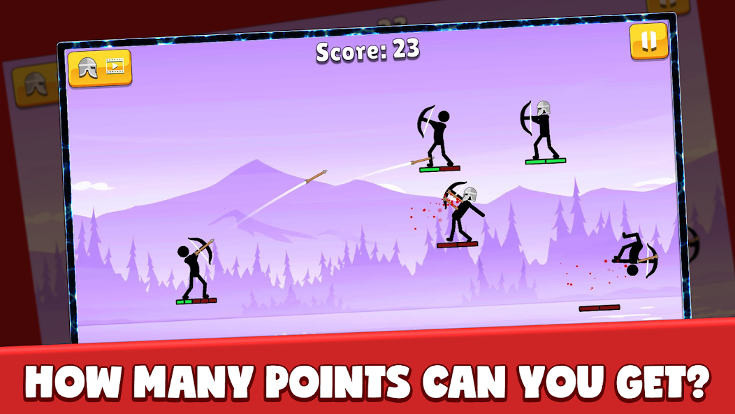 Sticks Archer : Arrow Master Mod Capture d'écran 3