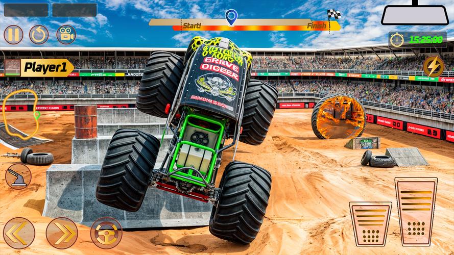 Monster Truck: Derby Games Capture d'écran 0