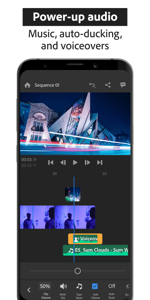 Adobe Premiere Rush: Video 螢幕截圖 2
