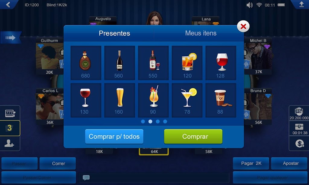 Poker Brasil HD Schermafbeelding 2