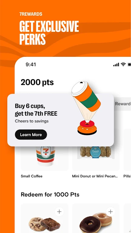 7-Eleven: Rewards & Shopping 螢幕截圖 0