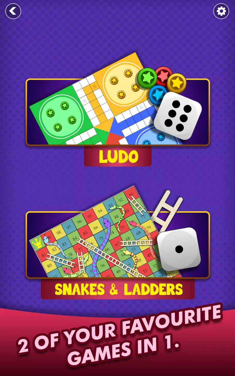 LUDO SaapSeedhi Snakes&Ladders 螢幕截圖 1