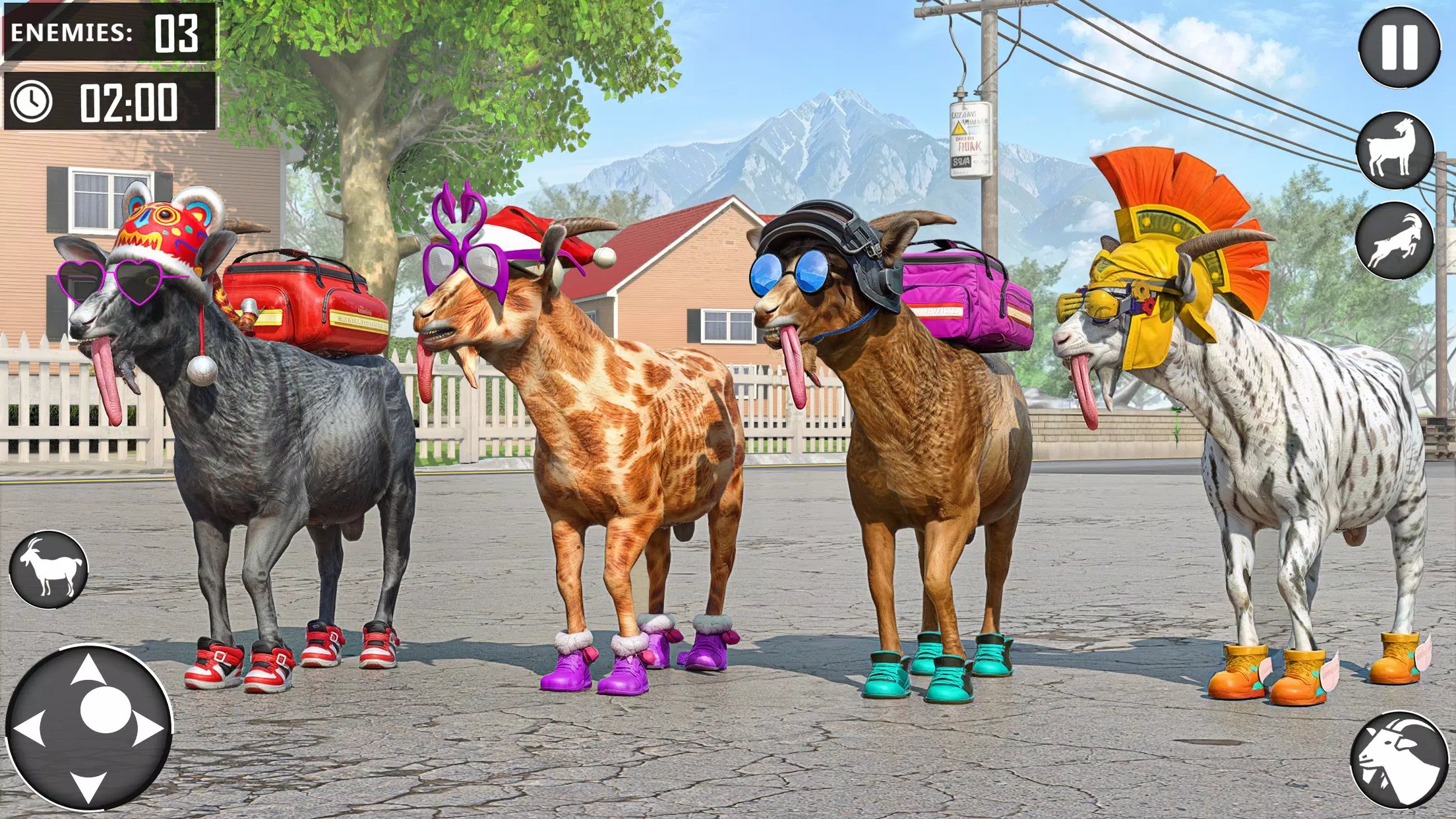 Angry Goat Fun Simulator Capture d'écran 3