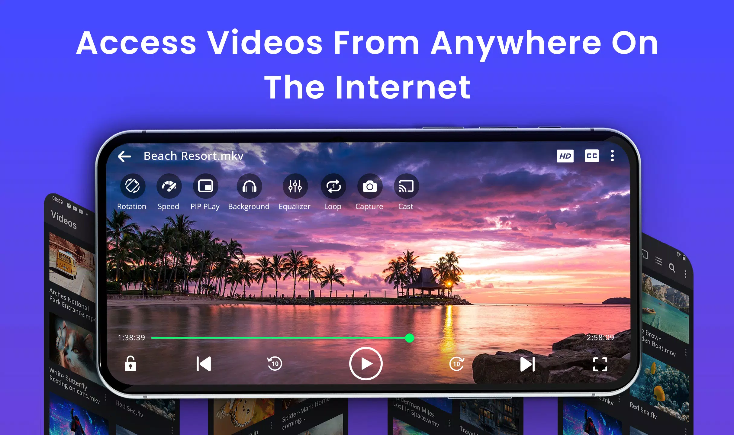 SPlayer - Fast Video Player 螢幕截圖 1
