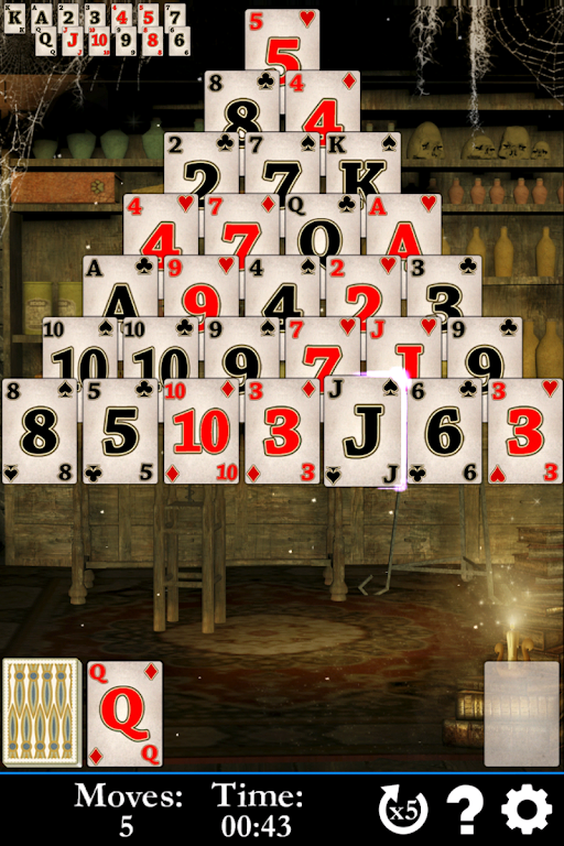 Tripeaks Solitaire - Wizards ဖန်သားပြင်ဓာတ်ပုံ 3