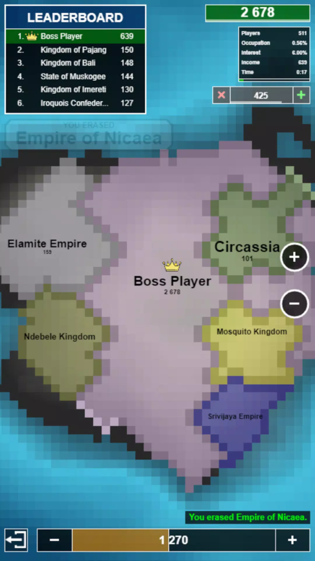 Territorial.io ဖန်သားပြင်ဓာတ်ပုံ 2