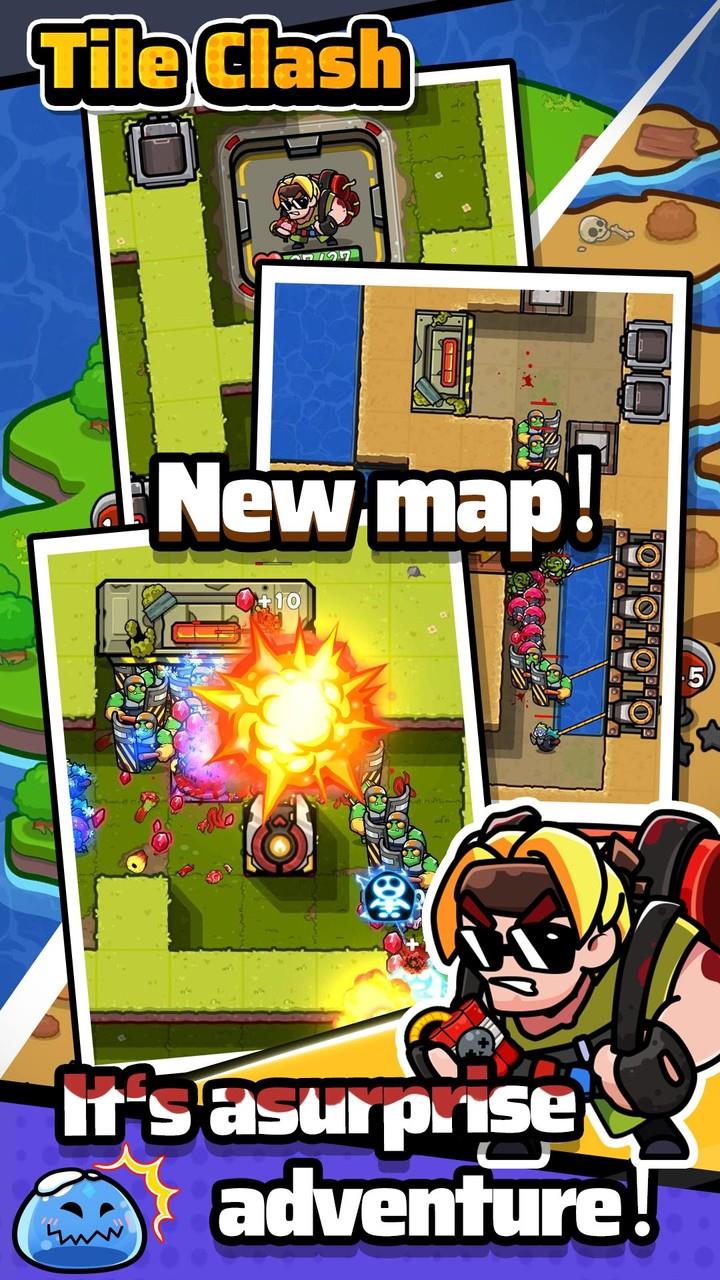 Tile Clash TD:Trap Defense 螢幕截圖 0