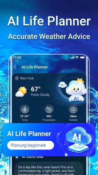 Schermata Weather Forecast & Live Radar 3