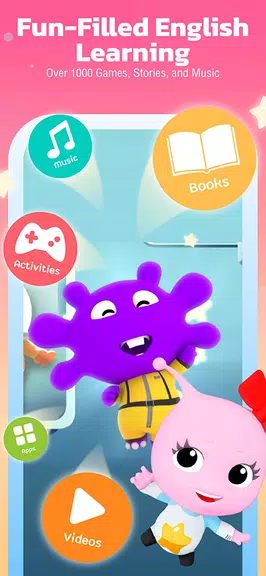 Galaxy Kids - Learning English Capture d'écran 1