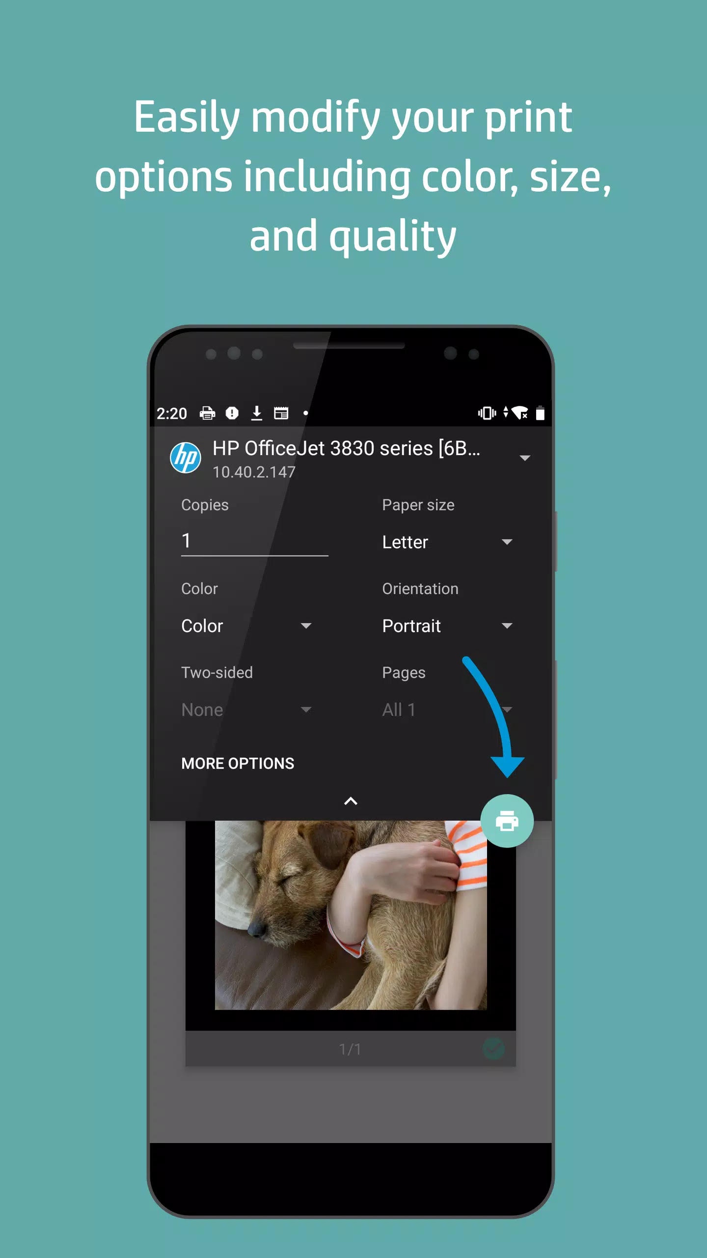 HP Print Service Plugin Ekran Görüntüsü 3