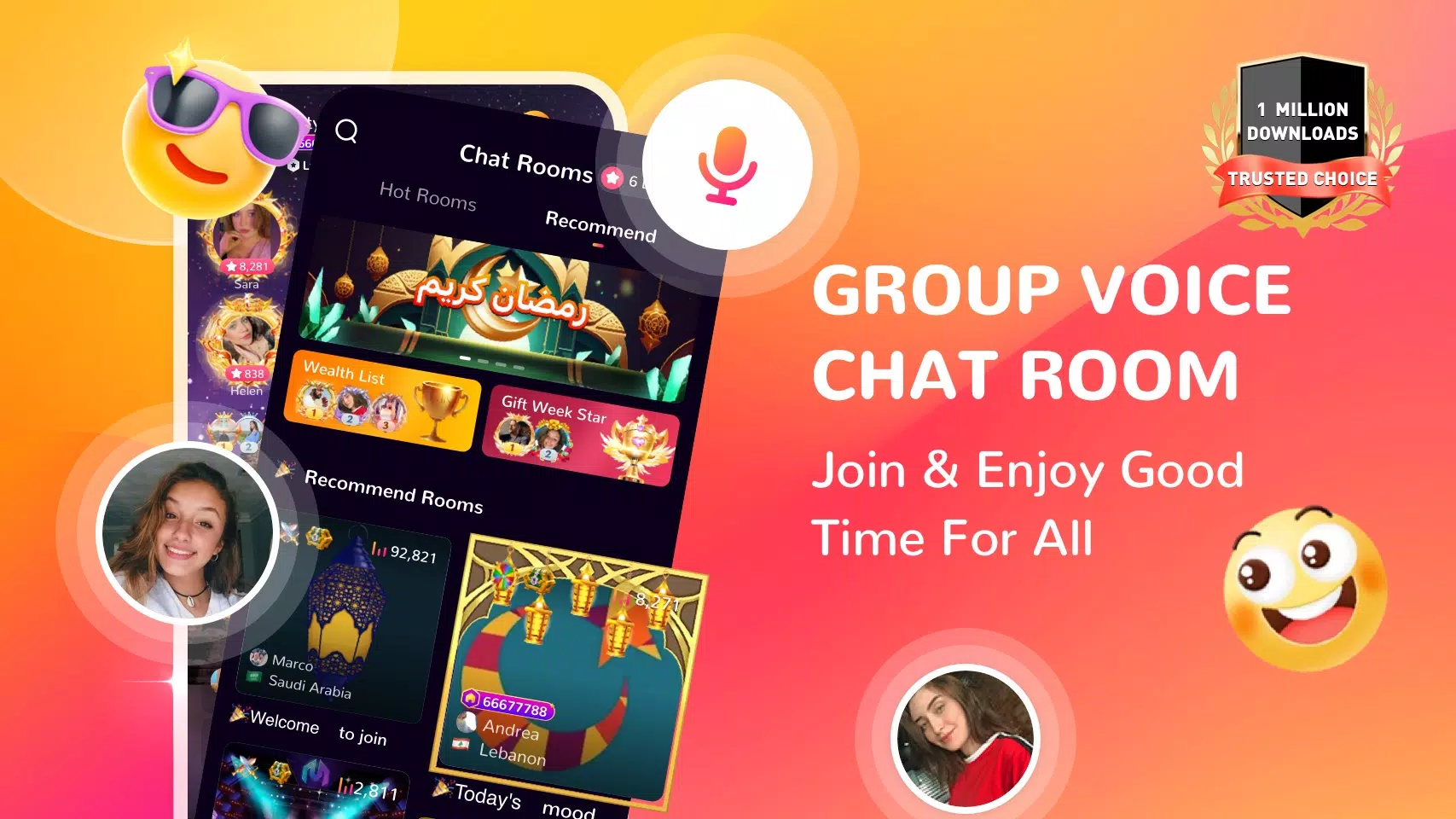 Honey Jar - Voice Chat & Party Capture d'écran 0