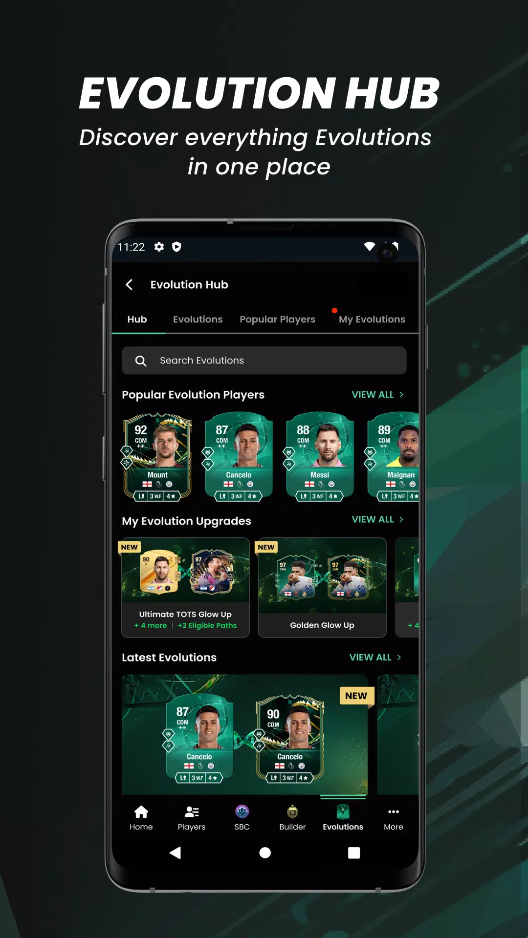 Schermata FUTBIN 2