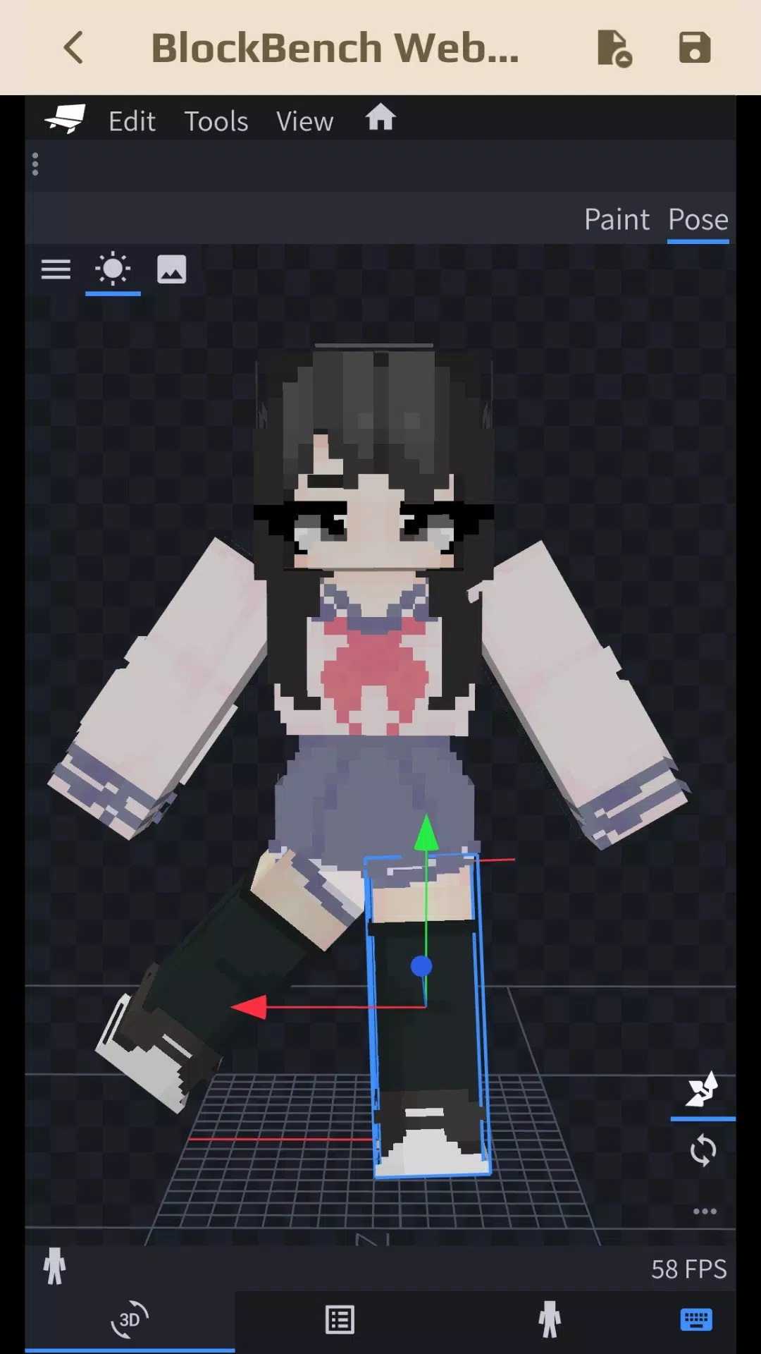 MC Skin Editor for Minecraft Capture d'écran 0
