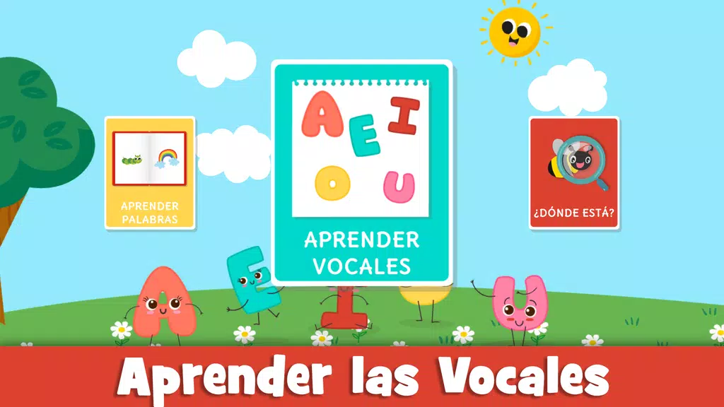 Vowels for children 3 5 years 螢幕截圖 0