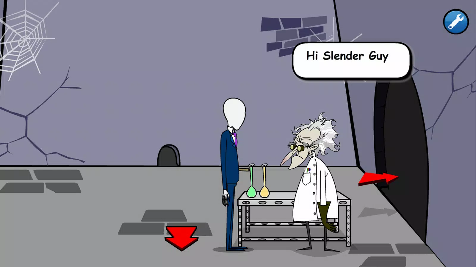 Slender Guy Saw Trap 螢幕截圖 1