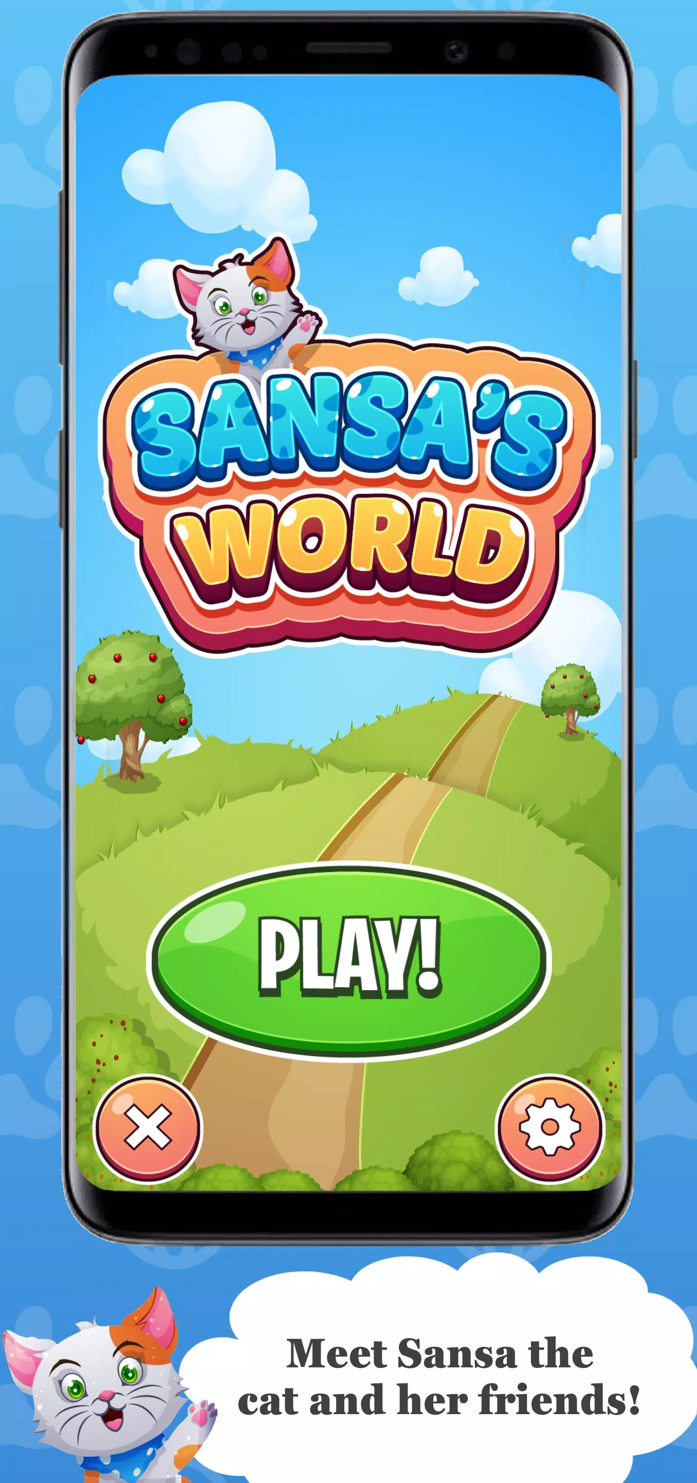 Sansa's World - Match 3 - Cat 螢幕截圖 0