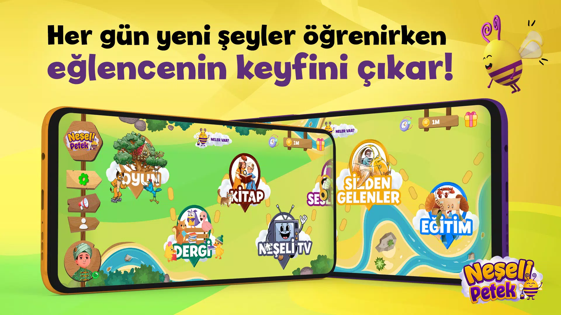 Neşeli Petek Oyun Platformu Screenshot 1