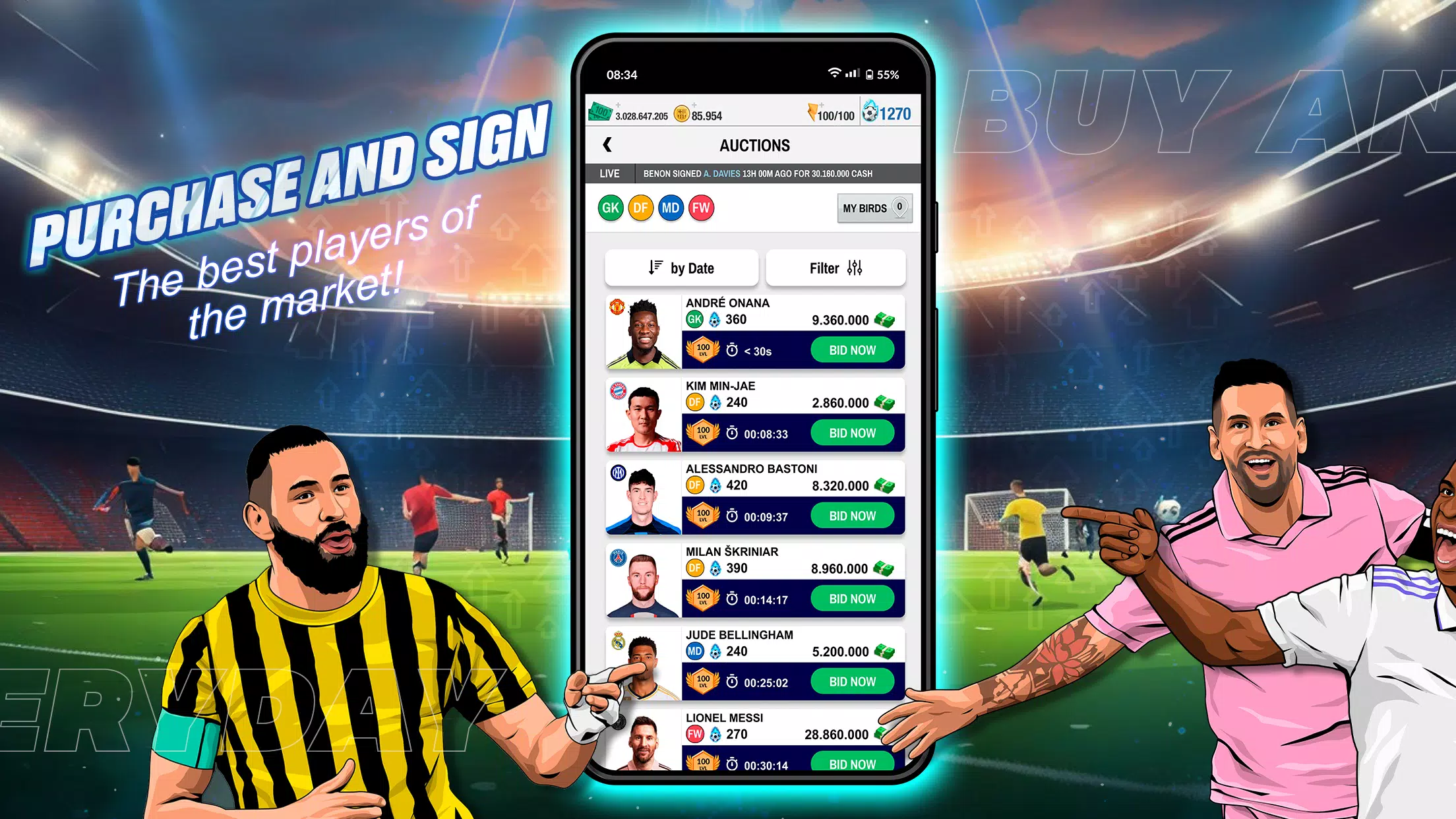 PRO Soccer Fantasy Manager 24 螢幕截圖 1