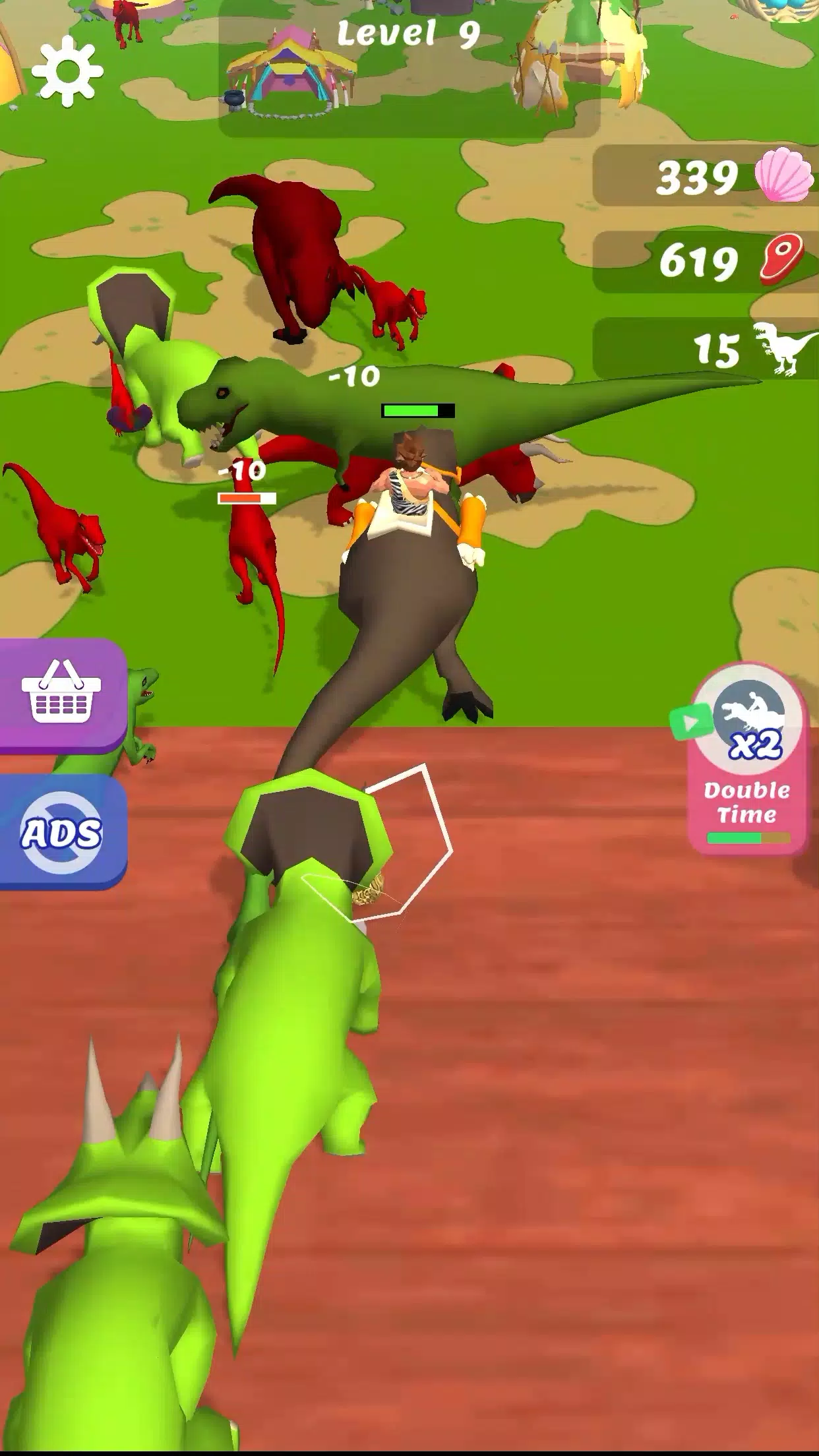 Dino Islands: Collect & Fight 螢幕截圖 3