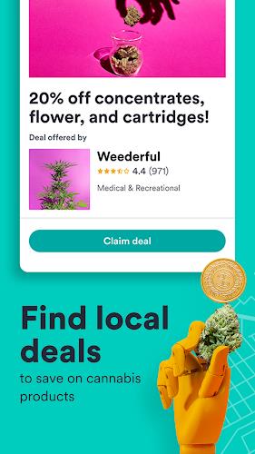 Weedmaps: Find Weed & Delivery ဖန်သားပြင်ဓာတ်ပုံ 1