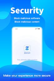 Zenon:Ultimate VPN solution स्क्रीनशॉट 1