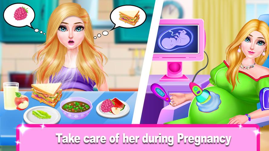 Pregnant Mommy Games Pregnancy Captura de tela 1