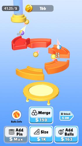 Bouncy Marbles ASMR Captura de pantalla 0