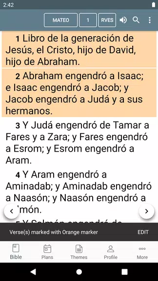 Bible Reina Valera Capture d'écran 0